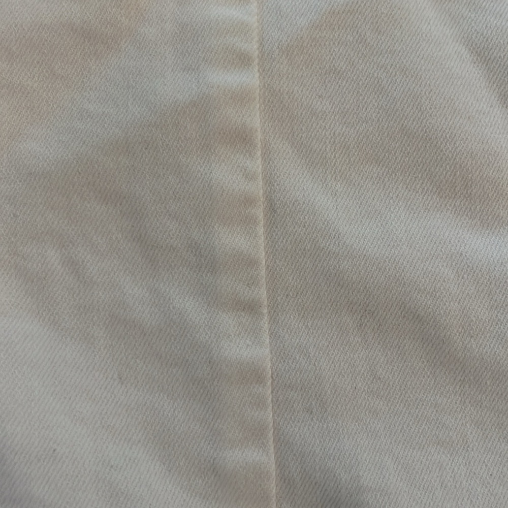 Madewell Cream Wide-Leg Jeans - Picture 9 of 13